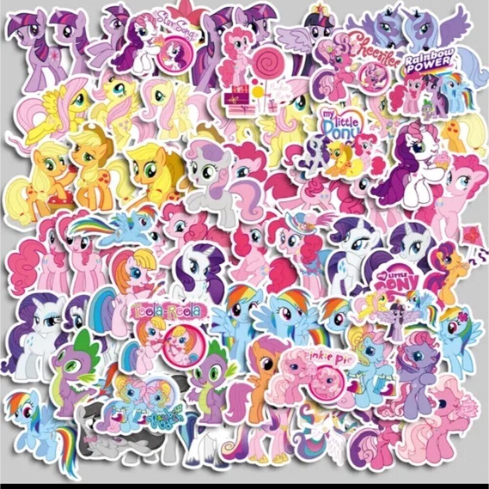 MY little pony stickers bundle